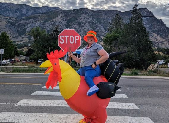 Provo’s costumed crossing guard brings smiles and safety | News, Sports